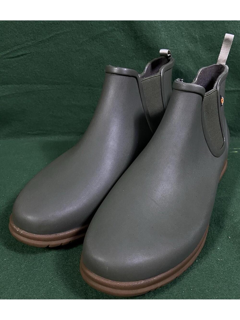 BOGS Sweetpea Chelsea Winter Black Snow Boots Womens Size 10 US 41 EU Waterproof
